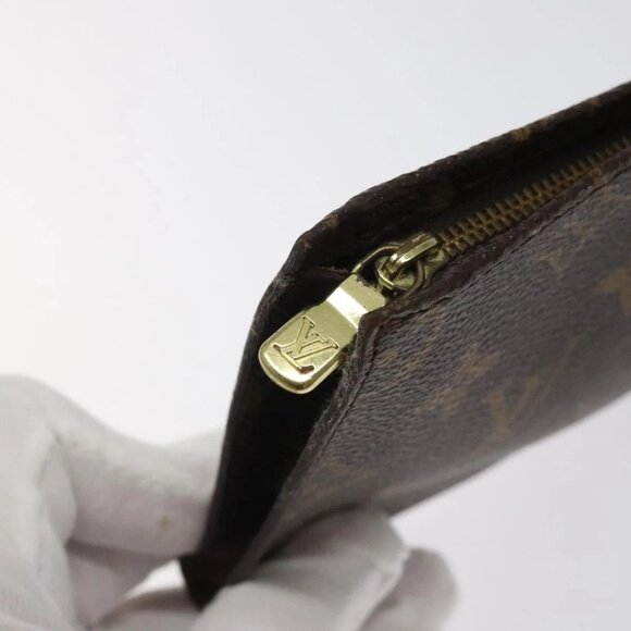 LOUIS VUITTON Monogram Bucket PM Accessory Pouch LV Auth th6003 - Picture 9 of 16